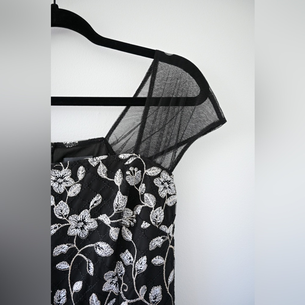 Adrianna Papell Midi Floral Dress NWT - Picture 7 of 12